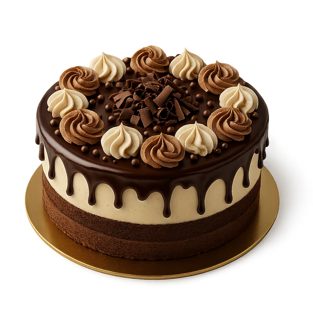 Imagen de un pastel elegante